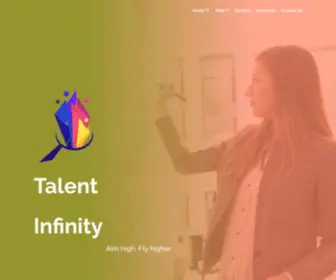 Thetalentinfinity.com(Talent Infinity) Screenshot