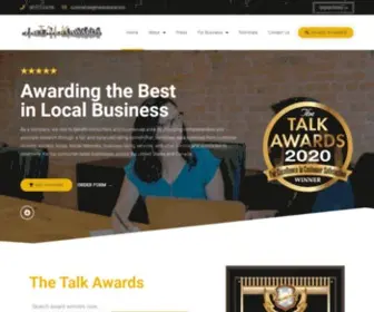 Thetalkawards.com(The Talk Awards) Screenshot