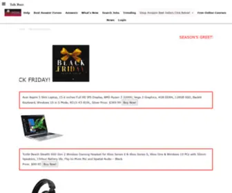 Thetalkbuzz.com(Talk Buzz Discussions) Screenshot