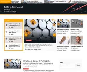 Thetalkingdemocrat.com(Your Mag) Screenshot