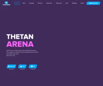 Thetanarena.com(Thetan Arena) Screenshot