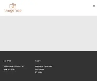 Thetangerineco.com(Tangerine) Screenshot