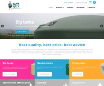 Thetankguy.co.nz(The Tank Guy) Screenshot