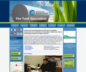 Thetankspecialists.com(Westchester #1 Oil Tank Removal Specialists) Screenshot