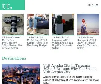 Thetanzaniatourism.com(Tanzania Tourism) Screenshot