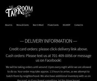 Thetaproomnd.com(We do beer) Screenshot