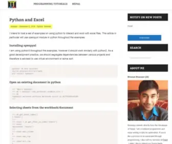 Thetaranights.com(Bhishan Bhandari) Screenshot