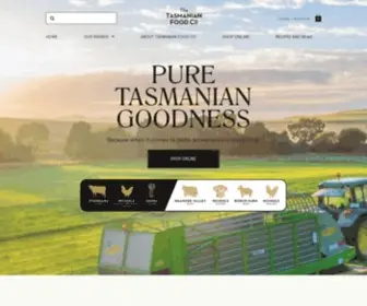 Thetasmanianfoodco.com.au(The Tasmanian Food Co) Screenshot