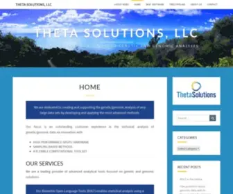 Thetasolutionsllc.com(Theta Solutions) Screenshot