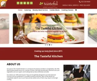 Thetastefulkitchen.com(Vegan Food Prep Service Tucson) Screenshot