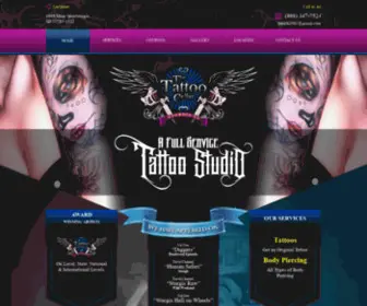 Thetattoocellar.net(Tattoo & Body Piercing Headquarters in Sturgis) Screenshot