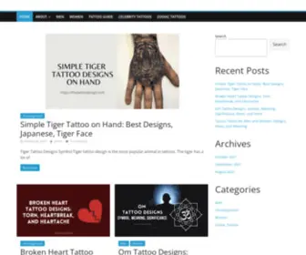 Thetattoodesign.com(Thetattoodesign) Screenshot