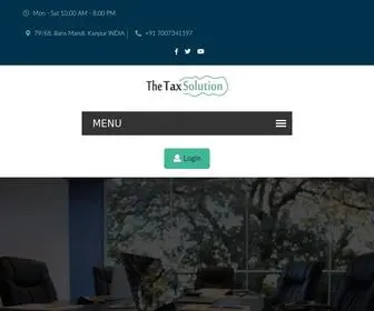 Thetaxsolution.in(The Tax Solution) Screenshot