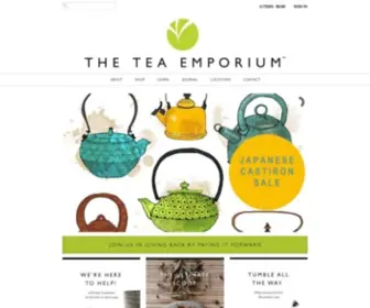 Theteaemporium.com(The Tea EmporiumTea Emporium) Screenshot