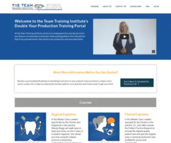 Theteamtraininginstituteportal.com(Home V2) Screenshot