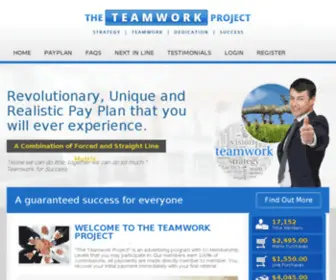 Theteamworkproject.org(The Teamwork Project) Screenshot