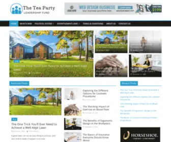 Theteapartyleadershipfund.com(The Tea Party Leadership Fund) Screenshot