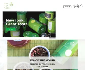 Theteashelf.com(The Tea Shelf) Screenshot