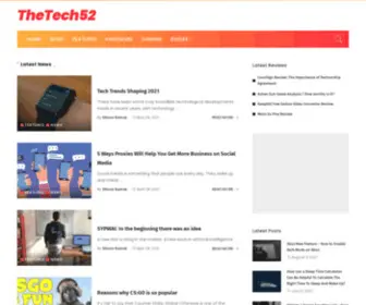 Thetech52.com(Tech, Games, News, Reviews, Features, Guides) Screenshot