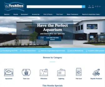 Thetechden.com.au(Aquarium & Fish Tank Supplies Australia) Screenshot