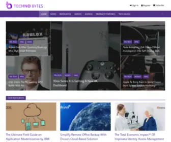 Thetechnobytes.com(Binge on the best technology stories at your one) Screenshot