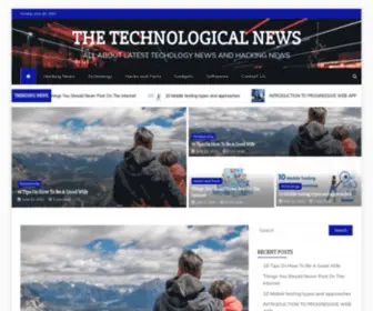 Thetechnologicalnews.com(The Technological News) Screenshot