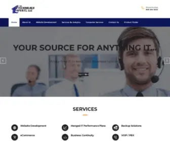 Thetechnologyexperts.com Screenshot