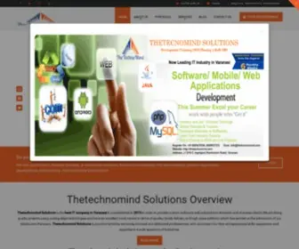 Thetechnomind.com(Technomind IT Solutions) Screenshot