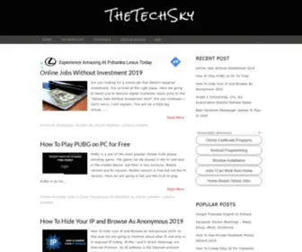 Thetechsky.com(TheTechSky) Screenshot