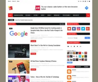 Thetechstar.in(The Tech Star) Screenshot