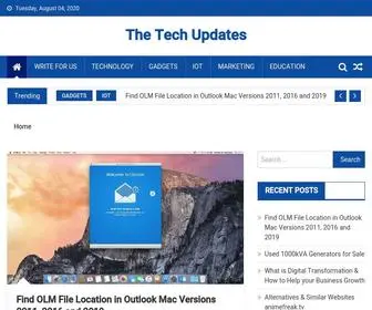 Thetechupdates.com(The Tech Updates) Screenshot