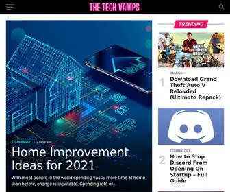 Thetechvamps.com(The Tech Vamps) Screenshot