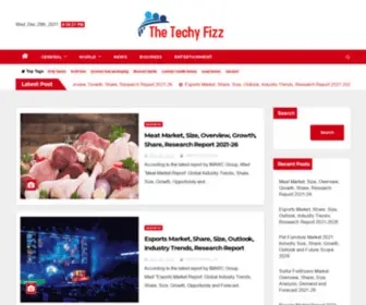 Thetechyfizz.com(The Techy Fizz) Screenshot