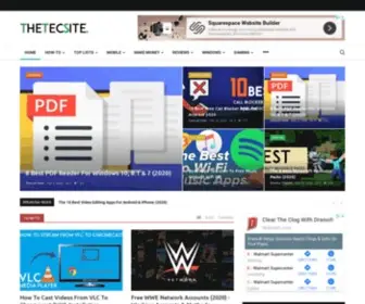 Thetecsite.com(Thetecsite) Screenshot