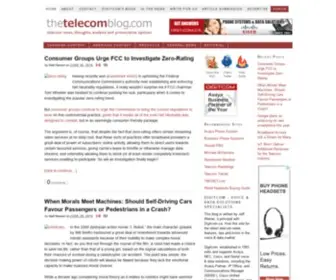Thetelecomblog.com(Telecom news) Screenshot