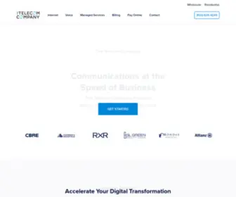 Thetelecomcompany.com(The Telecom Company) Screenshot