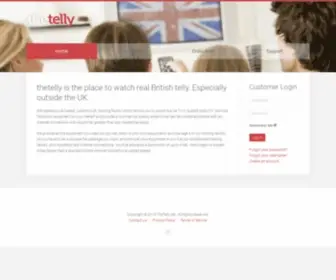 Thetelly.net(The place to watch real British telly) Screenshot