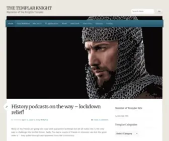 Thetemplarknight.com(The Templar Knight) Screenshot