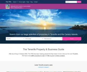 Thetenerifepropertyguide.com(Tenerife Property Guide) Screenshot