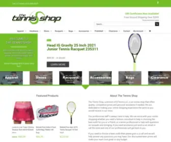 Thetennisshoponline.com(The Tennis Shop Online) Screenshot