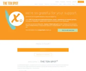 Thetenspot.com(THE TEN SPOT®) Screenshot