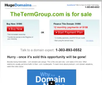 ThetermGroup.com(ThetermGroup) Screenshot