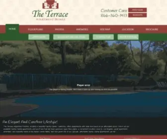 Theterraceapartmenthomes.com(The Terrace) Screenshot