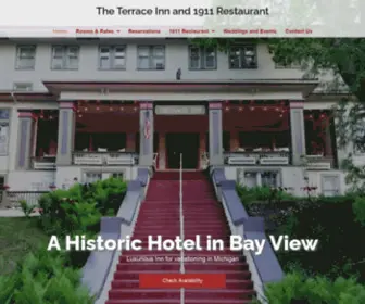 Theterraceinn.com(The Terrace Inn and 1911 Restaurant) Screenshot