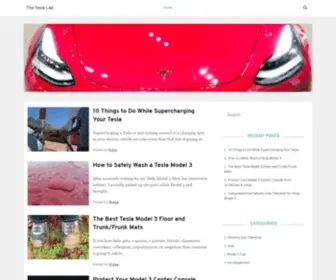 Theteslalab.com(The Tesla Lab) Screenshot