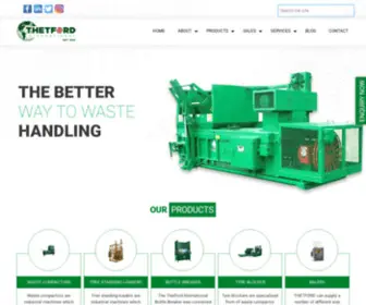 Thetford-INT.co.uk(Compactor Rentals) Screenshot