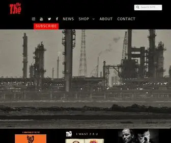 TheThe.com(Official website of THE THE and Matt Johnson) Screenshot