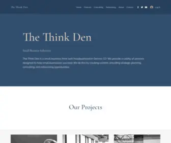 Thethinkden.com(The Think Den) Screenshot