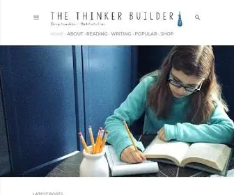 Thethinkerbuilder.com(The Thinker Builder) Screenshot