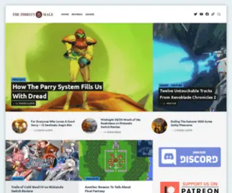 Thethirstymage.com(The Thirsty Mage) Screenshot